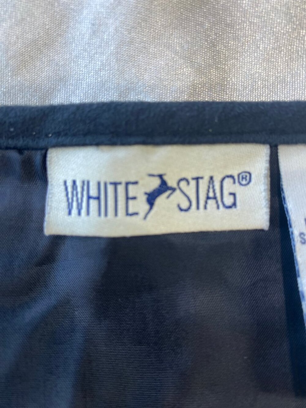 White Stag Vintage Cow Print Zip Vest Ladies XL Faux Fur Animal Pattern Y2K - Picture 3 of 10
